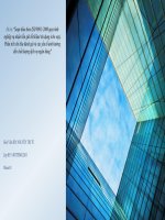 Slide thảo luận quản trị chất lượng dịch vụ