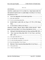 Hoạt động kinh doanh nhập khẩu ô tô tại công ty CP thương mại và xuất nhập khẩu Hoàng Tuấn thực trạng và giải pháp