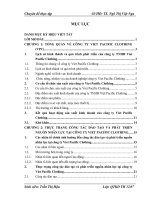 Giải pháp đào tạo và phát triển nguồn nhân lực tại công ty Trách nhiệm hữu hạn Viet Pacific Clothing