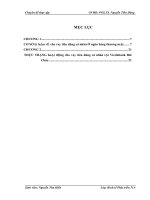 Hoạt động cho vay tiêu dùng cá nhân tại Vietinbank Bãi Cháy