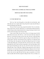 SKKN Một số giải pháp nhằm nâng cao hiệu quả thảo luận nhóm trong dạy học môn Toán lớp 3