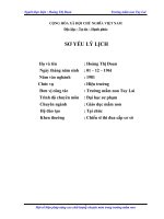 SKKN Một số kinh nghiệm nâng cáo chất lượng chuyên môn trong trường mầm non_SKKN quản lí mầm non