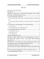 Hoàn thiện công tác thẩm định dự án đầu tư xây dựng khu chung cư tại Ngân hàng TMCP Quân Đội,chi nhánh Thanh Xuân