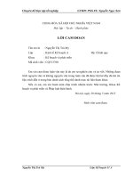 Một số giải pháp phát triển chăn nuôi theo hướng sản xuất hàng hóa trên địa bàn tỉnh Nghệ An
