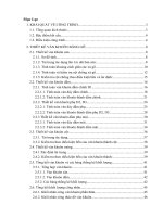 ĐỒ ÁN THI CÔNG THIẾT KẾ VÁN KHUÔN GỖ Lập TIẾN ĐỘ XIÊN -  Van Dinh