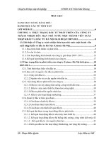 Hoạt động đầu tư phát triển của công ty TNHH nhà nước một thành viên xuất nhập khẩu và đầu tư Hà Nội