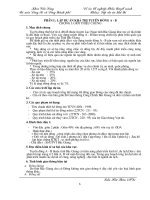 Thiết kế tuyến đường từ a đến b thuộc huyện lục ngạn tỉnh bắc giang