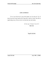 Giải pháp nâng cao năng lực cạnh tranh trong hoạt động cho vay tiêu dùng tại Ngân hàng Nông nghiệp và Phát triển nông thôn chi nhánh Láng Hạ