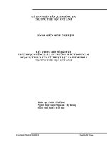 Khắc phục một số sai lầm khi bật nhảy của học sinh lớp 4 bằng các bài tập