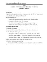 Báo cáo thí nghiệm chiếu sáng