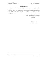 Kế toán tập hợp chi phí sản xuất và tính giá thành sản phẩm xây lắp tại công ty TNHH Thương Mại và Dịch vụ HDT