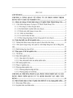 Phân tích, thiết kế và xây dựng phần mềm quản lý và kinh doanh vật liệu xây dựng tại công ty Cổ phần Minh Thịnh Hưng Yên