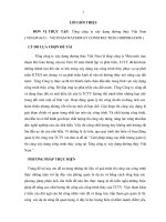 Giải pháp nâng cao chất lượng quản lý thi công xây dựng công trình thủy công tại Tổng công ty xây dựng đường thủy Việt Nam