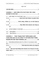 Phát triển mạng lưới cung ứng dịch vụ của công ty cổ phần phát triển nguồn mở Việt Nam-VINADES, JSC giai đoạn 2012-2015