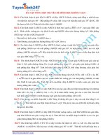 bài tập tổng hợp chuyên đề hình không gian