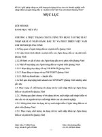 Giải pháp nâng cao chất lượng tín dụng tài trợ cho các doanh nghiệp xuất nhập khẩu tại ngân hàng đầu tư và phát triển Việt Nam chi nhánh Quảng Ninh