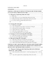 Nâng cao hiệu quả xã hội của tín dụng đối với hộ nghèo tại Phòng giao dịch Ngân hàng chính sách xã hội huyện Quảng Uyên – tỉnh Cao Bằng