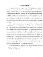 Tiểu luận lý luận tuần hoàn  chu chuyển của tư bản, vận dụng vào các doanh nghiệp sản xuất công nghiệp của việt nam trong nền kinh tế thị trường định hướng XHCN