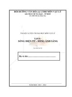 Sóng điện từ và sóng ánh sáng luyện thi quốc gia PTTH