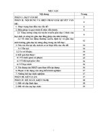 SKKN   nâng cao nhận thưc BVMT của học sinh THCS