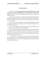 Biện pháp triển khai áp dụng hệ thống quản trị chất lượng theo tiêu chuẩn ISO 90012008 tại công ty phần mềm và truyền thông VASC