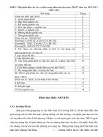 Một số kinh nghiệm Đặt phần đệm cho các ca khúc trong phân môn âm nhạc THCS