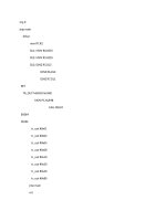 lập trình led nháy từ trái sang phải bằng 8051