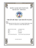 Hoàn thiện kế toán tiền lương và các khoản trích theo lương tại Công ty Cổ phần Đầu tư Phát triển Kiên Trung