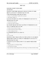 Kế toán lương và các khoản trích theo lương của Công ty TNHH Dịch vụ sản xuất và thương mại Vân Anh