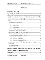 Một số giải pháp nhằm nâng cao hiệu quả sử dụng vốn tại công ty TNHH  thương mại và dịch vụ Ngũ Long