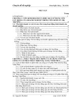 Giải pháp nâng cao hiệu quả sử dụng vốn lưu động tại Công ty Cổ phần Phát triển hạ tầng Vĩnh Phúc