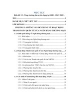 Mở rộng hoạt động Thanh toán quốc tế tại Ngân hàng TMCP Sài Gòn – Hà Nội