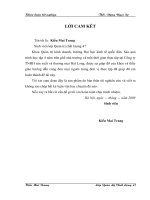 Thực trạng lãng phí và các giải pháp cho Lãng phí trong sản xuất tại Công ty TNHH Sản xuất và Thương mại Hải Long