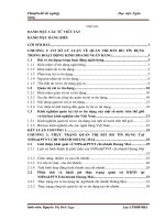 Giải pháp nâng cao hiệu quả quản trị rủi ro tín dụng tại Ngân hàng Nông Nghiệp và Phát triển Nông thôn Việt Nam - Chi nhánh Hoàng Mai