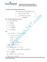 phương pháp đổi biến số