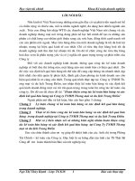 Hoàn thiện công tác kế toán bán hàng và xác định kết quả bán hàng tại Công ty TNHH Thương mại và du lịch Trọng Điểm