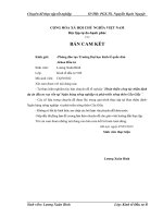 Hoàn thiện công tác thẩm định dự án đầu tư vay vốn tại Ngân hàng nông nghiệp và phát triển nông thôn Cầu Giấy