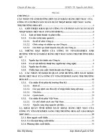Đẩy mạnh xuất khẩu hàng dệt may của Công ty Cổ phần Sản xuất-Xuất nhập khẩu dệt may sang thị trường Hoa Kỳ