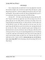 Một số phương pháp giảng dạy môn thể thao tự chon cho học sinh lớp 6