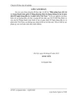 Biện pháp hạn chế rủi ro trong thanh toán quốc tế bằng phương thức tín dụng chứng từ tại sở giao dịch III ngân hàng đầu tư và phát triển Việt Nam
