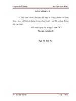 Một số giải pháp nhằm nâng cao chất lượng quản trị rủi ro tín dụng tại Ngân hàngTMCP Công thương Bắc Ninh