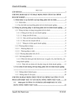 Phân tích tài chính và các giải pháp nhằm tăng cường năng lực tài chính tại Công ty Cổ phần Liên hiệp đầu tư Xây dựng nông thôn Việt Nam