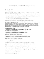 danh từ sở hữu trong tiếng anh