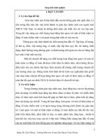 sáng kiến kinh nghiệm nâng cao chất lượng làm quen với toán cho trẻ mầm non