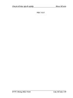 Hoàn thiện kế toán chi phí sản xuất và tính giá thành sản phẩm tại Công ty cổ phần VLXD Yên Bái