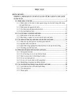 Nghiên cứu phát triển loại hình du lịch  cuối tuần tại Ba Vì – Sơn Tây – Hà Nội