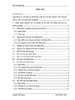 Kế toán vốn bằng tiền Công ty TNHH Nội thất Huy Hòa