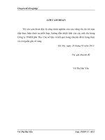 Nâng cao chất lượng phân tích báo cáo tài chính phục vụ cho công tác quản trị tại Công ty TNHH Phú Thọ