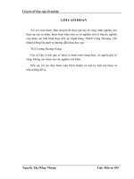 Hoàn thiện công tác thẩm định dự án đầu tư vay vốn tại Ngân hàng TMCP Công Thương Việt Nam- Chi nhánh Đống Đa