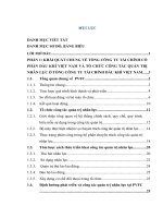 Thực trạng quy chế trả lương tại Tổng Công ty Tài chính Cổ phần Dầu khí Việt Nam